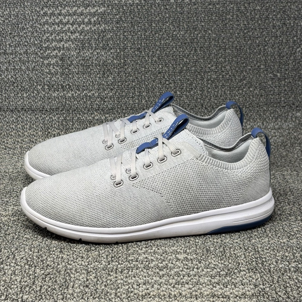 Travis Mathew The Daily Sneakers Gray Knit Athletic Shoes Mens Size 9 1MAA220